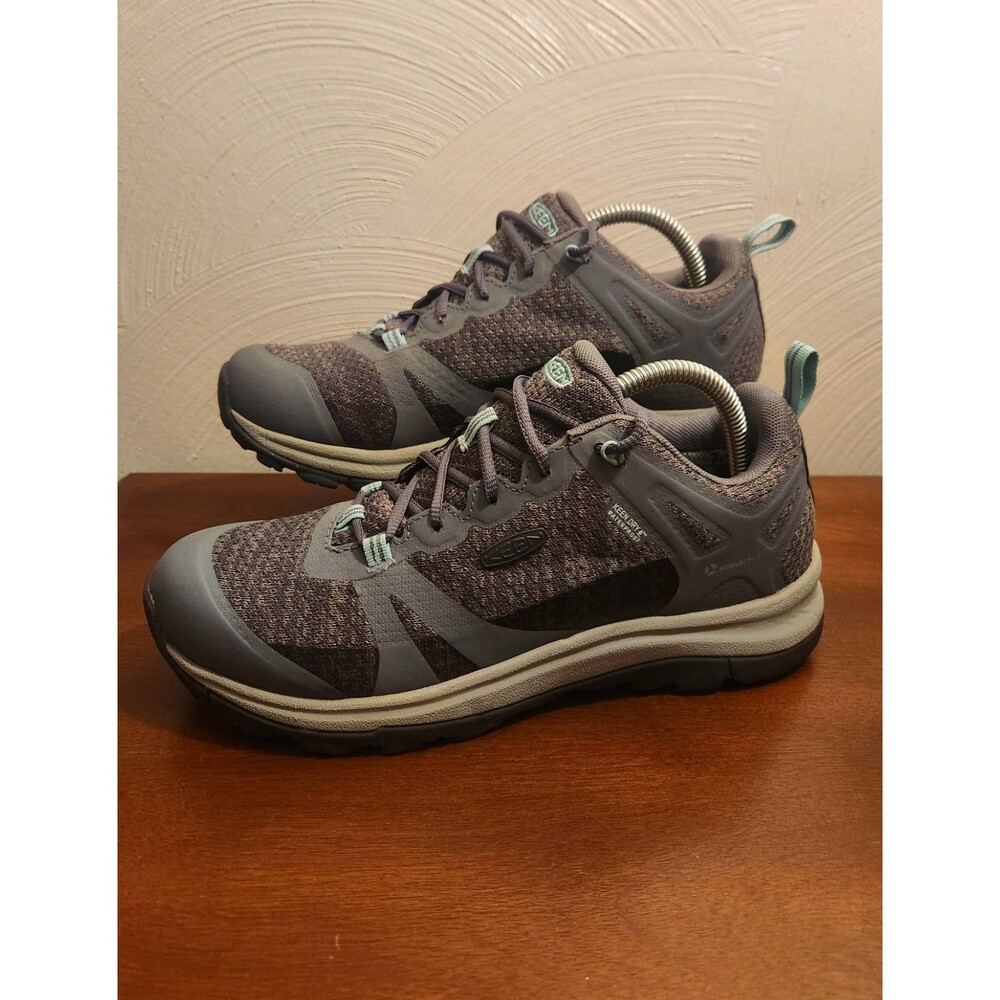 KEEN Women Terradora II Steel Grey Ocean Wave 1022346 US 7.5 Hiking Worn Once!